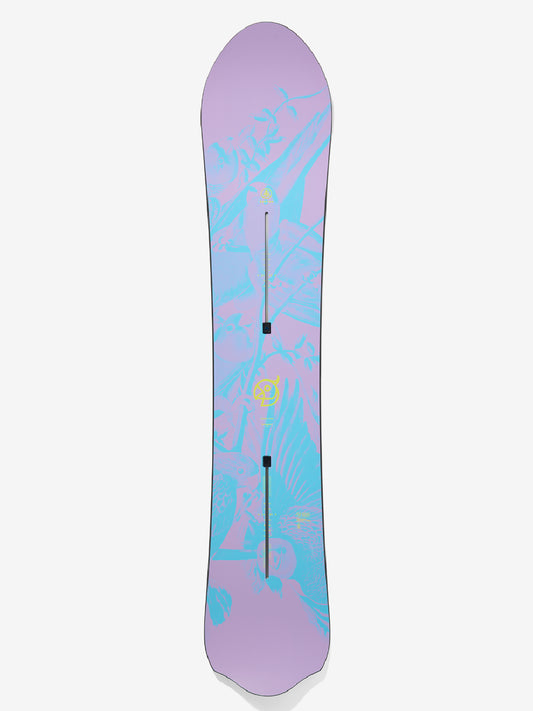 Burton Family Tree Alekesam Camber Snowboard 156 Usata