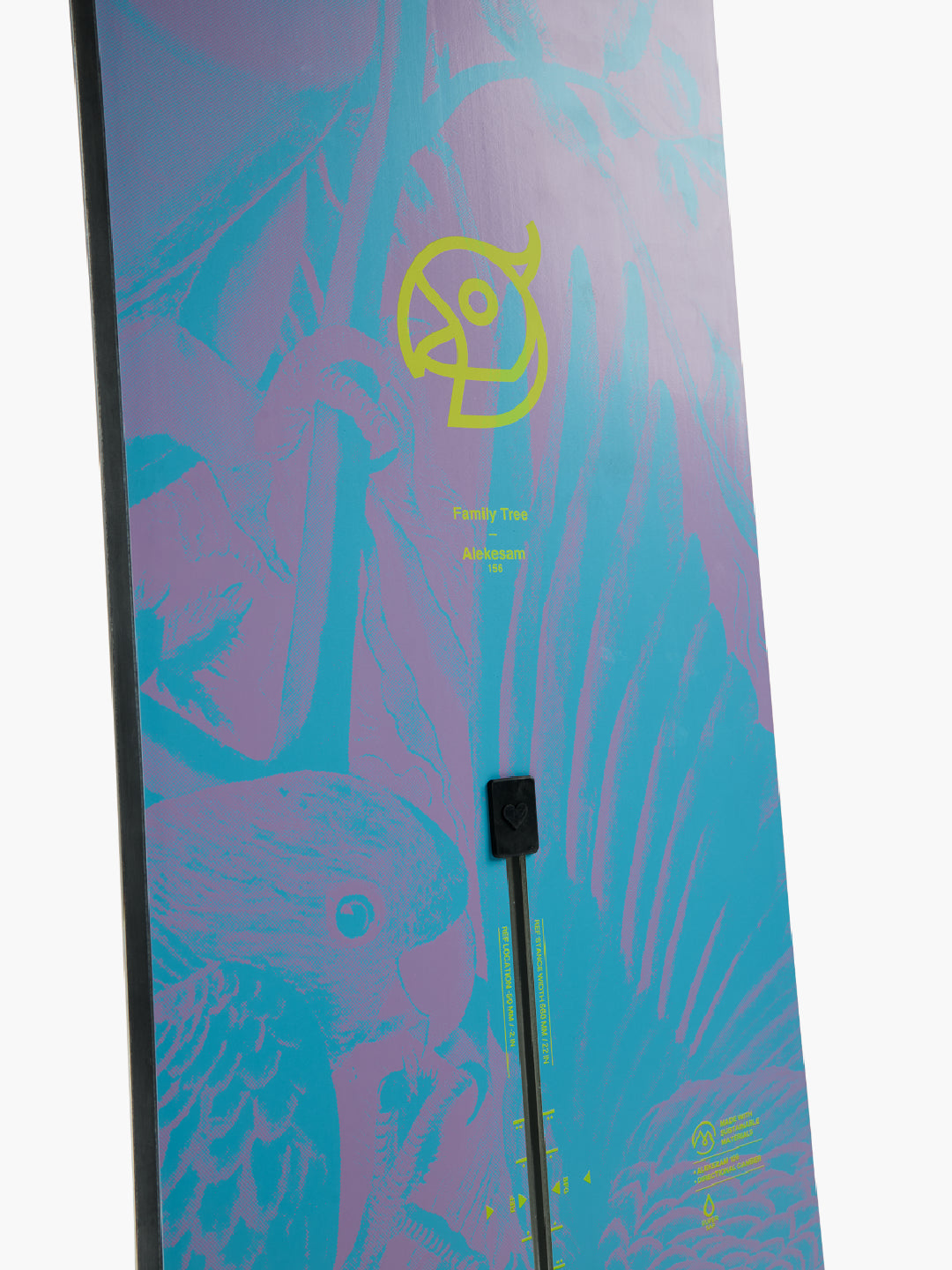 Burton Family Tree Alekesam Camber Snowboard 156 Usata