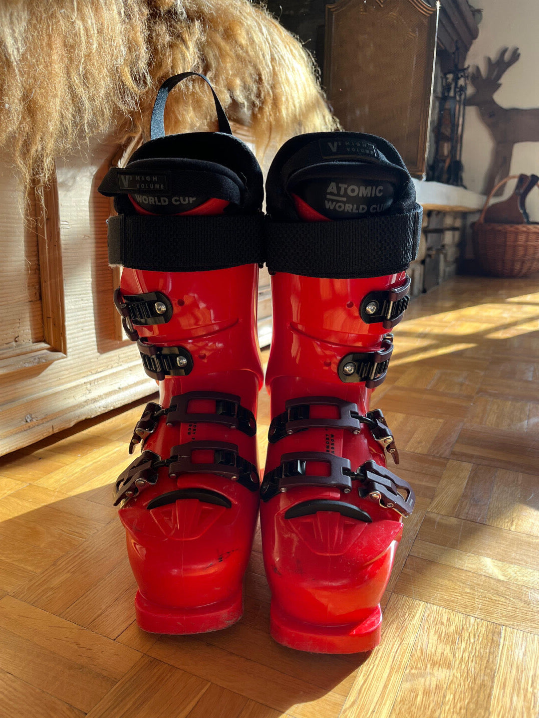 Scarponi gara Atomic tg. 25.5 usati 3 volte