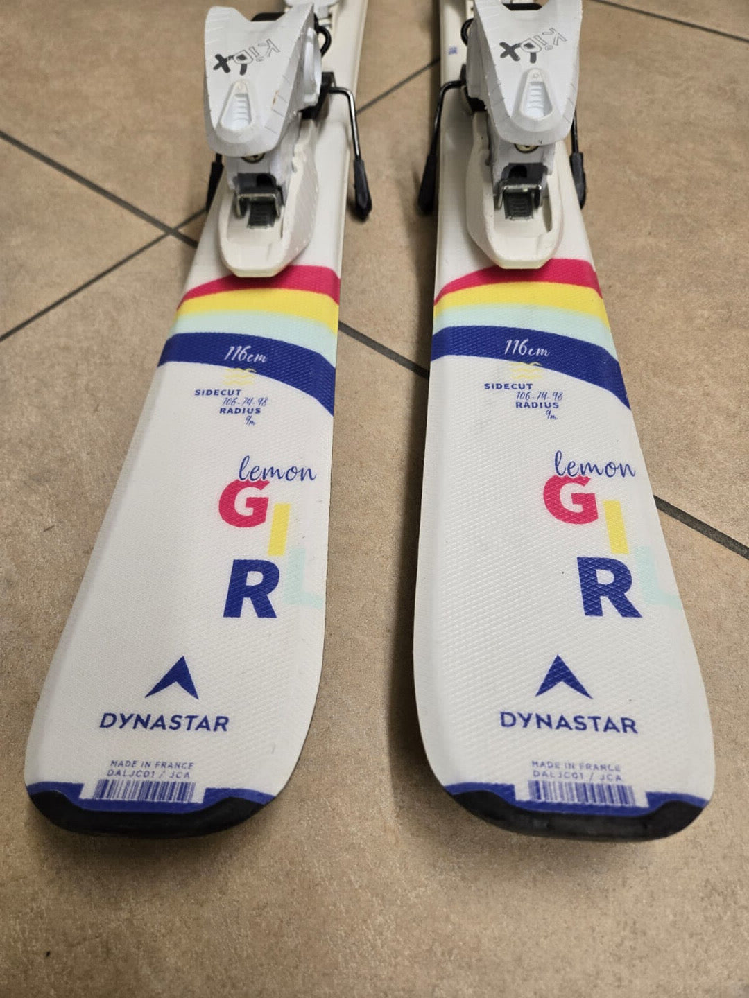 Sci Dynastar Lemon Girl Kid All Mountain 116 cm usati