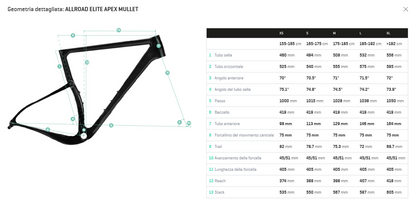 Berria ALLROAD ELITE APEX MULLET tg L NUOVA