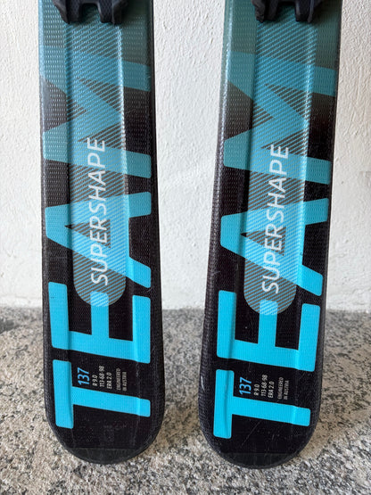 Sci Junior Head Supershape Team Easy JRS 137 cm usati