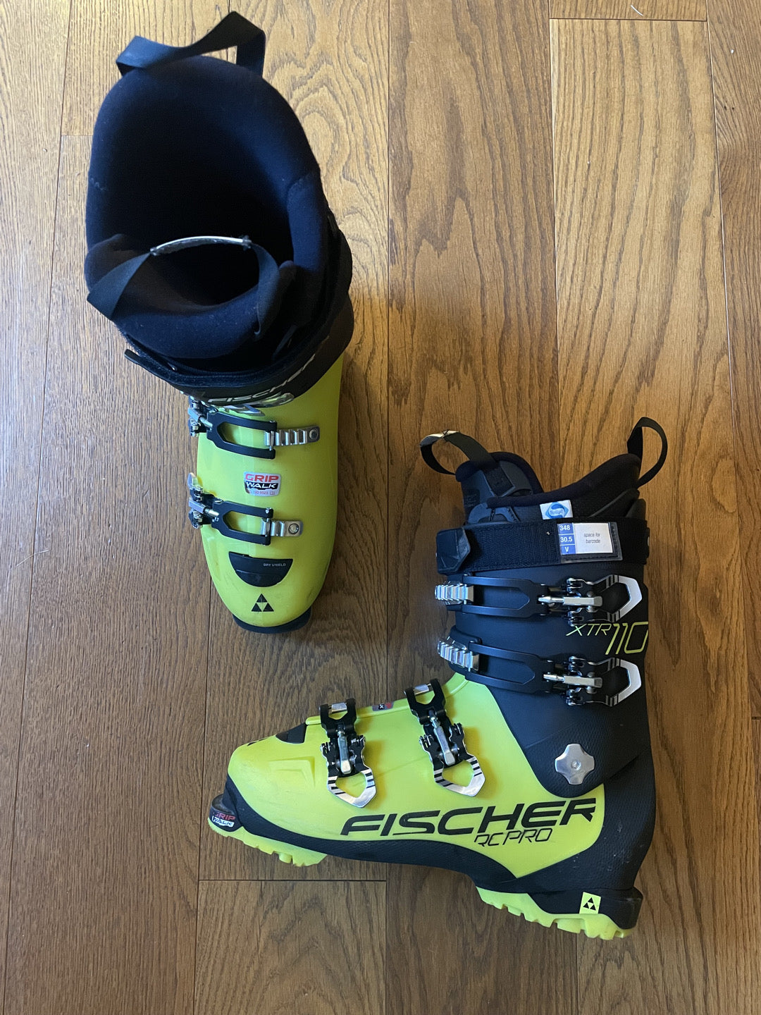 scarponi sci Fischer RC PRO 110 XTR usati tg. 30.5