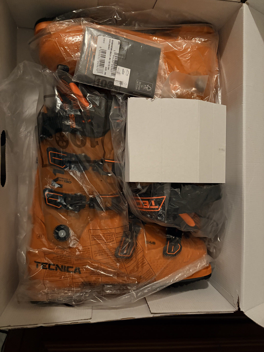 scarponi da sci Tecnica MACH1 MV 130 TD GW tg 29.5 usati una volta