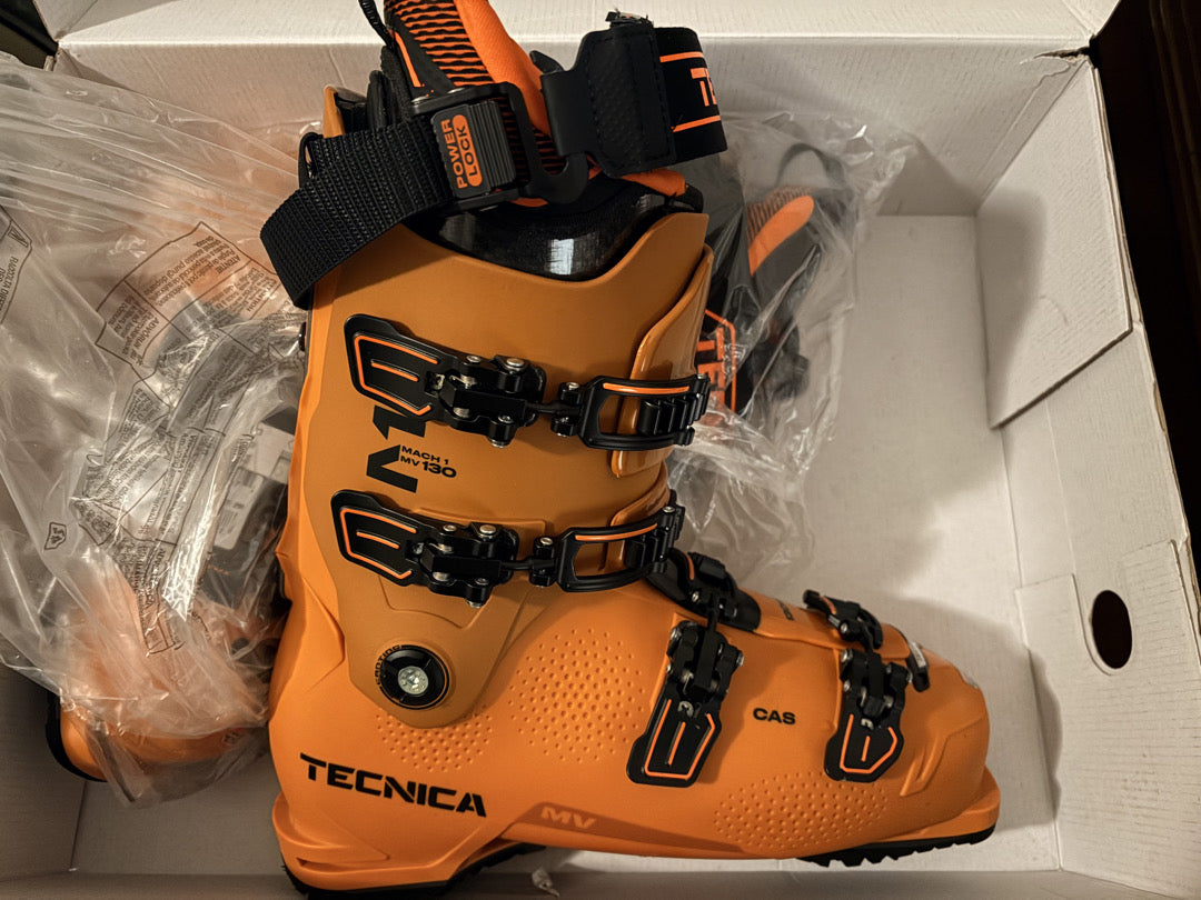 scarponi da sci Tecnica MACH1 MV 130 TD GW tg 29.5 usati una volta