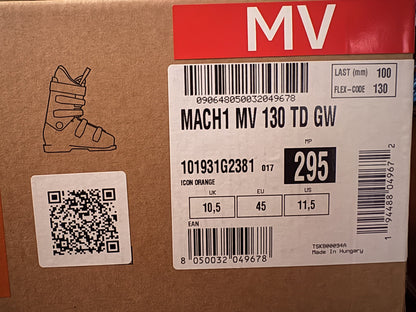 scarponi da sci Tecnica MACH1 MV 130 TD GW tg 29.5 usati una volta