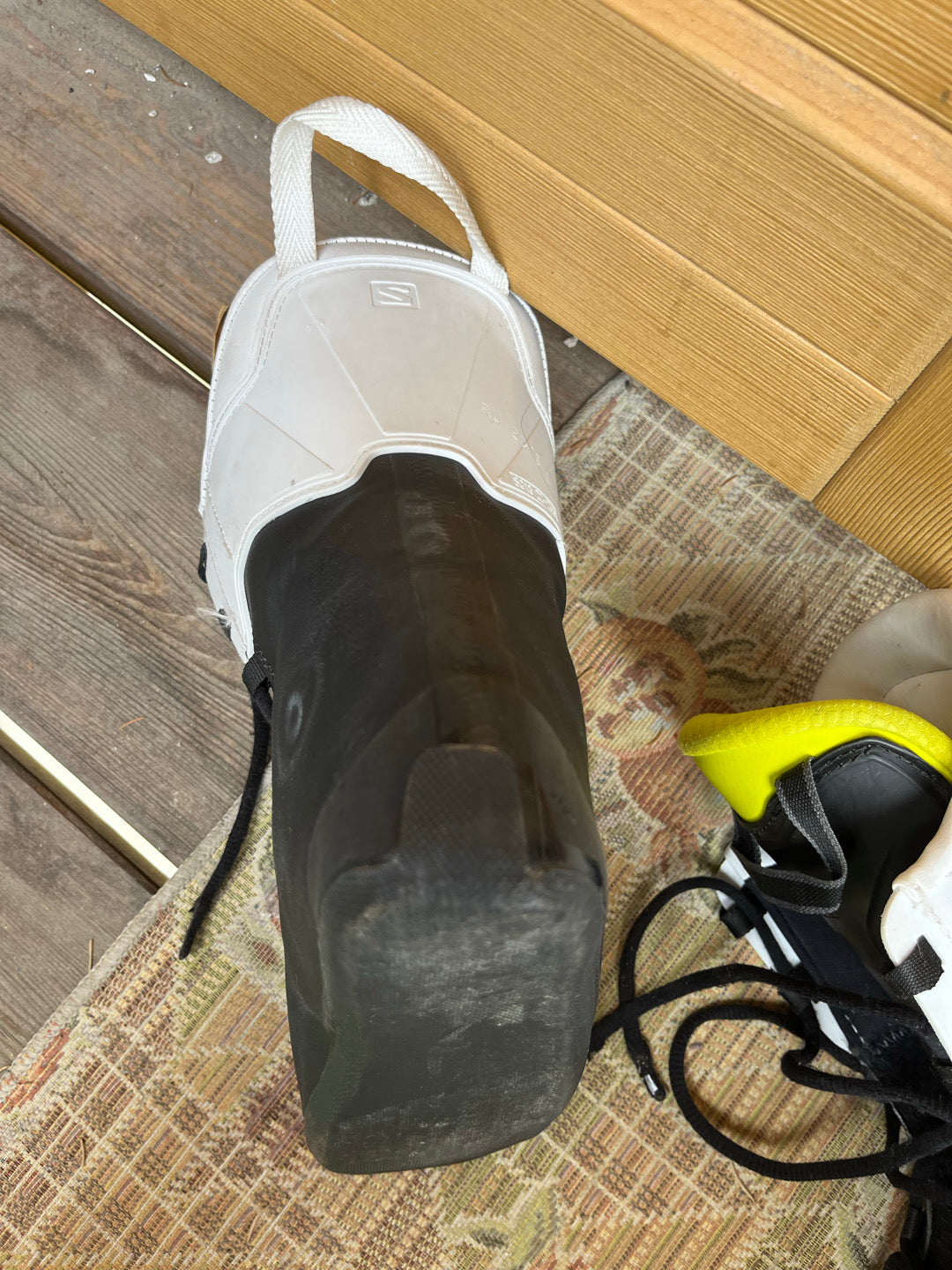 scarpone da gara sci Salomon 23.5 usati