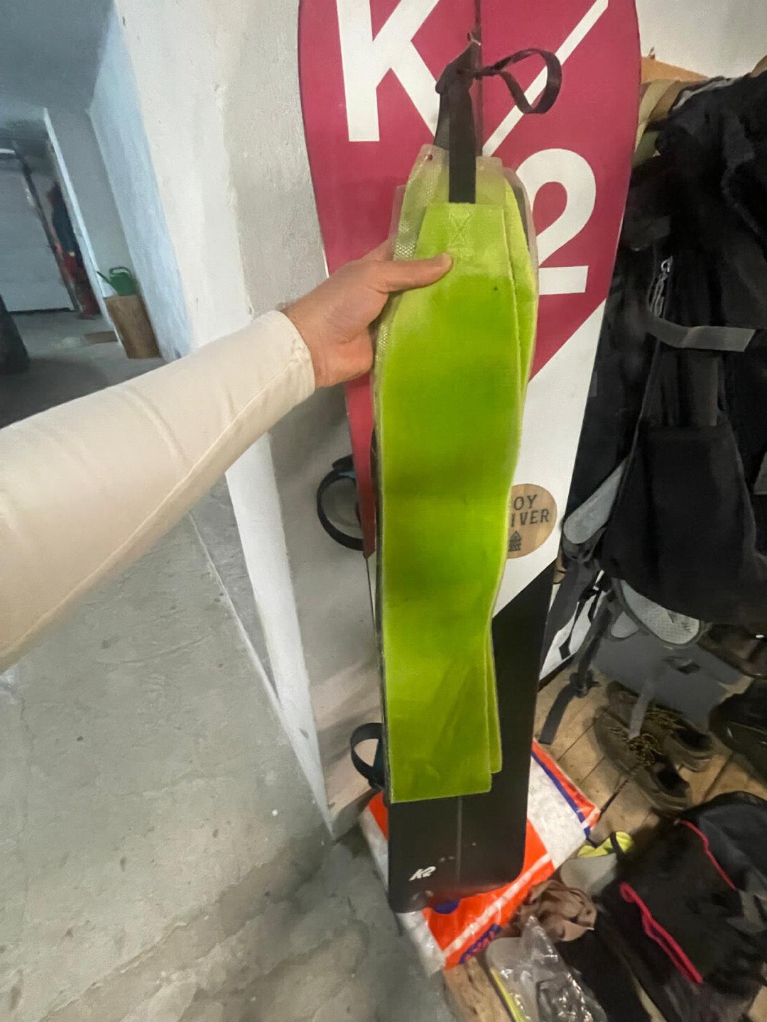 Splitboard 160 K2 + attacchi Union e pelli K2 usata