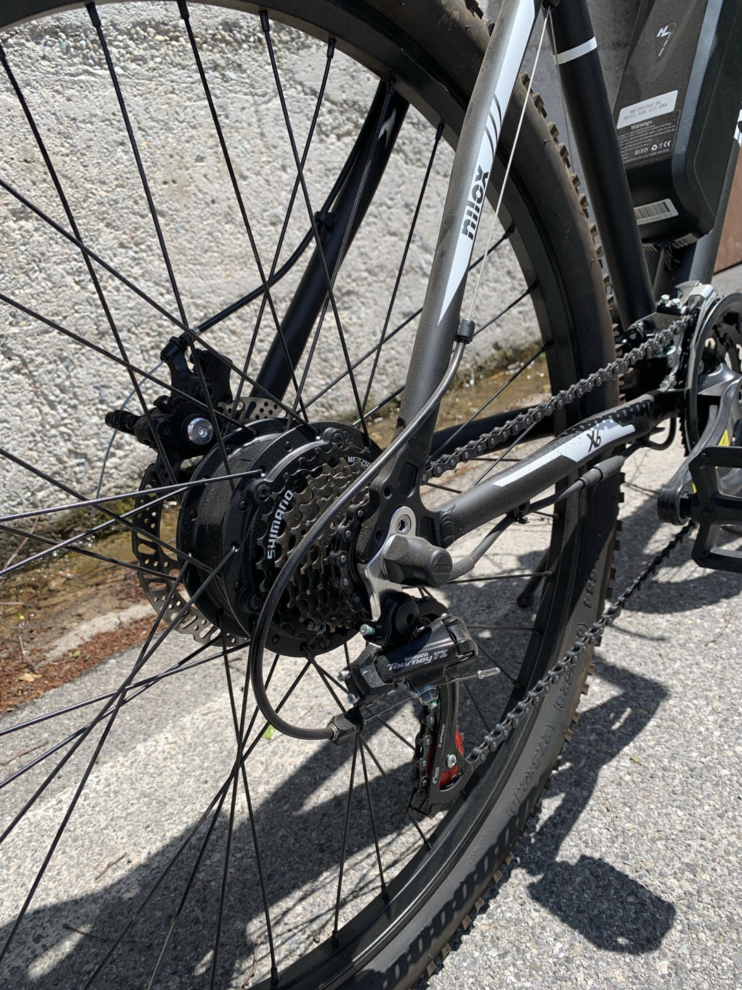 e bike NiloX x6 USATO