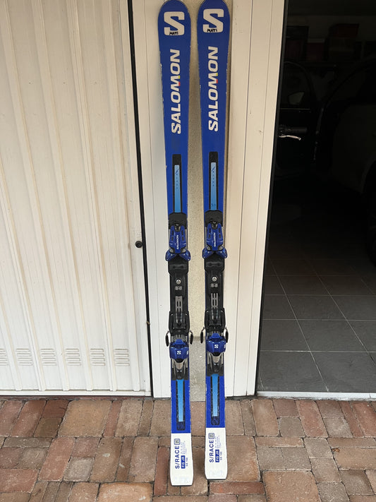 166cm sci gara gigante Salomon SRace FIS r18 usati