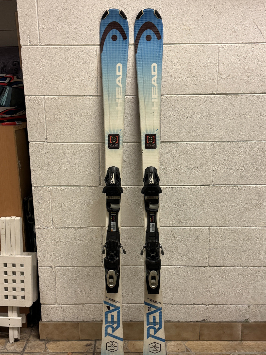 Sci Head Rev 158cm r10.6 usati + bastoni Cober 115cm