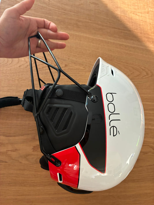 Casco da sci gare slalom Bollé MIPS tg. M + mentoniera usato