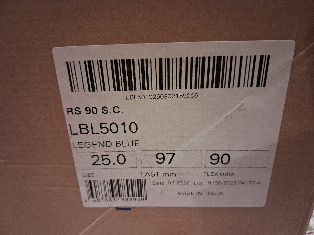 Scarponi sci Lange RS 90 SC tg. 25 cm usati