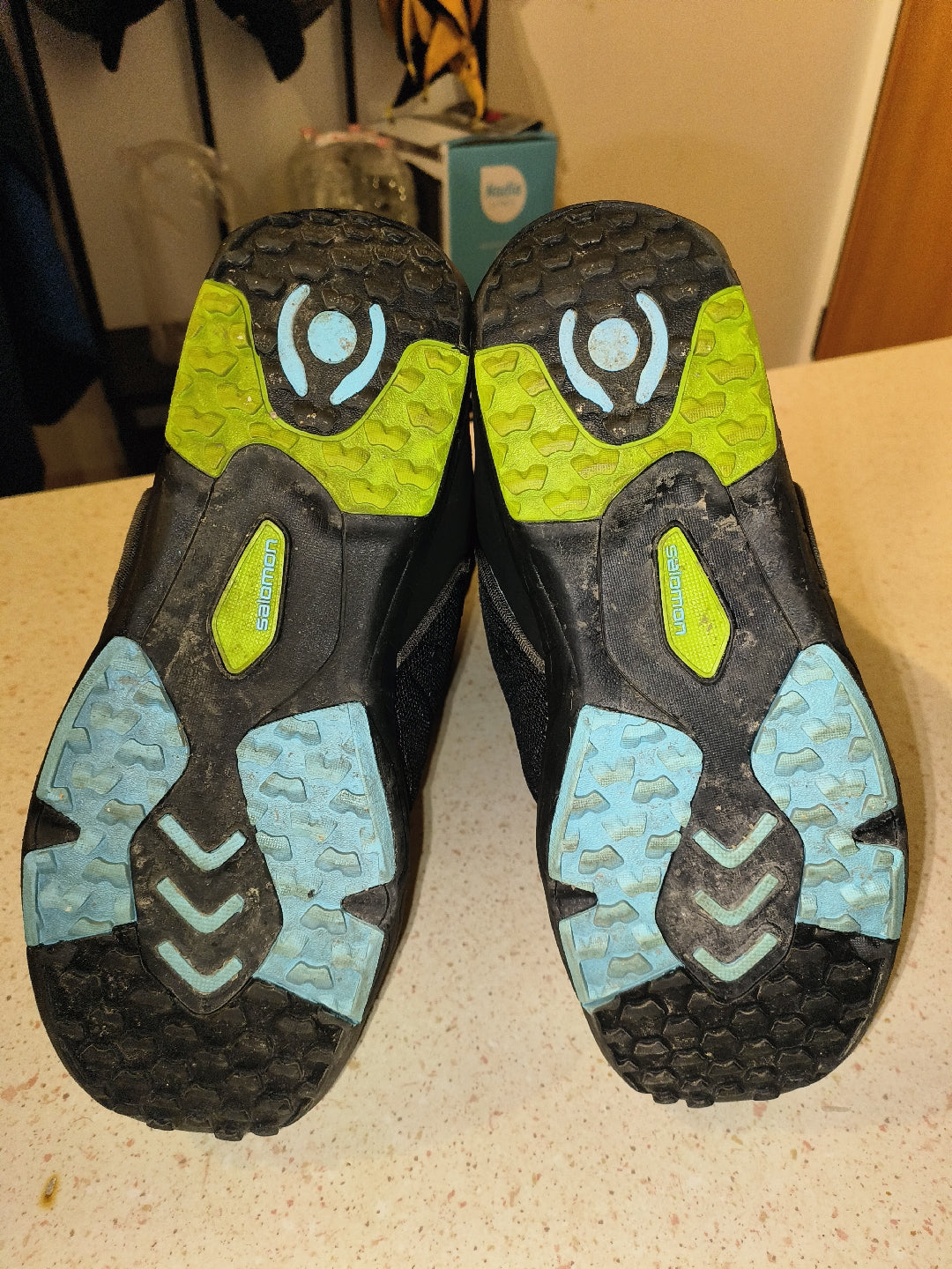 scarponi snowboard Salomon f20 tg 45 usati