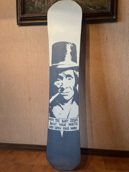 Tavola snowboard Burton Easy Livin 155cm usata (no attacchi)