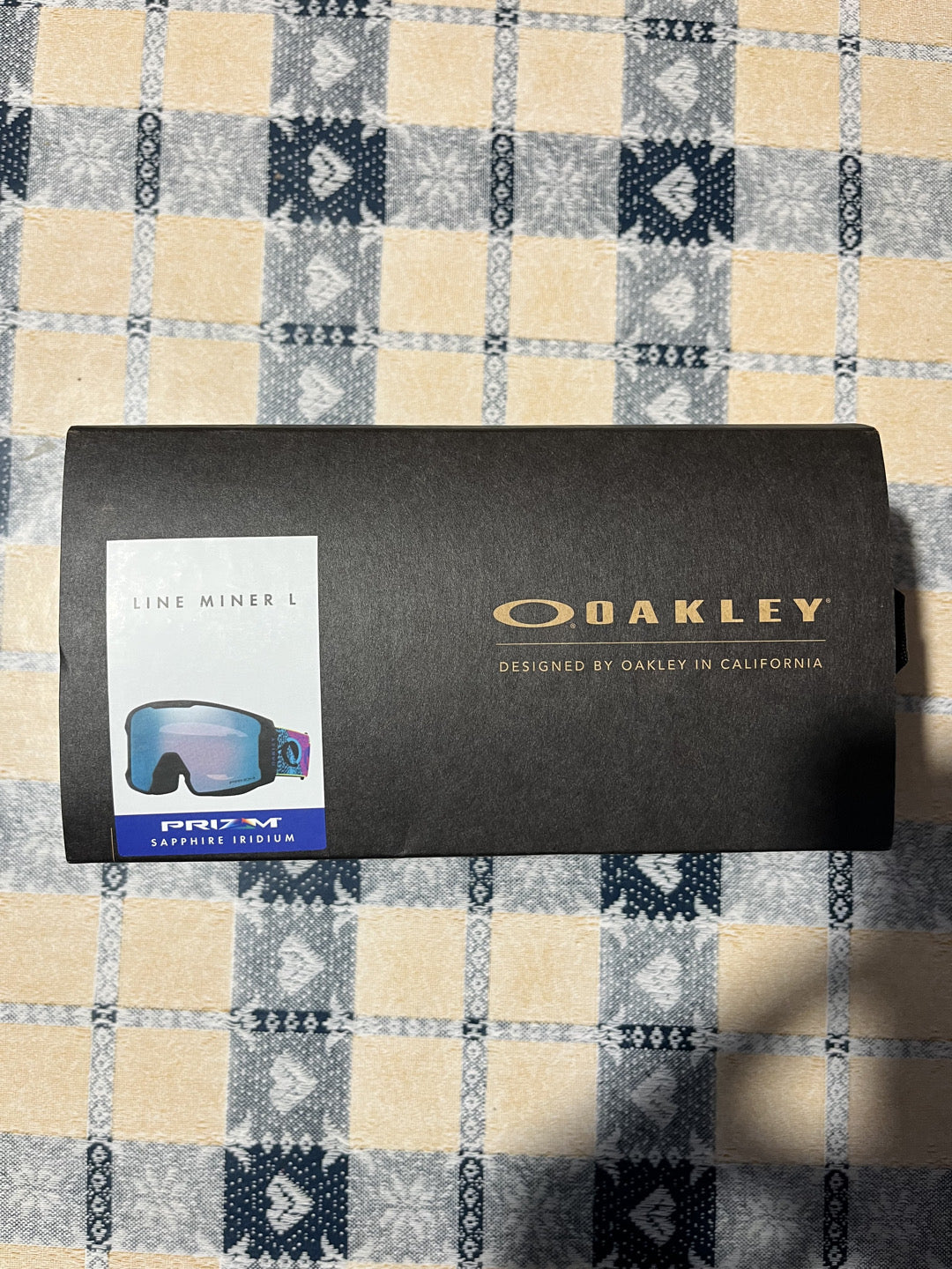 Maschera sci/snowboard Oakley Line Miner tg. L usata