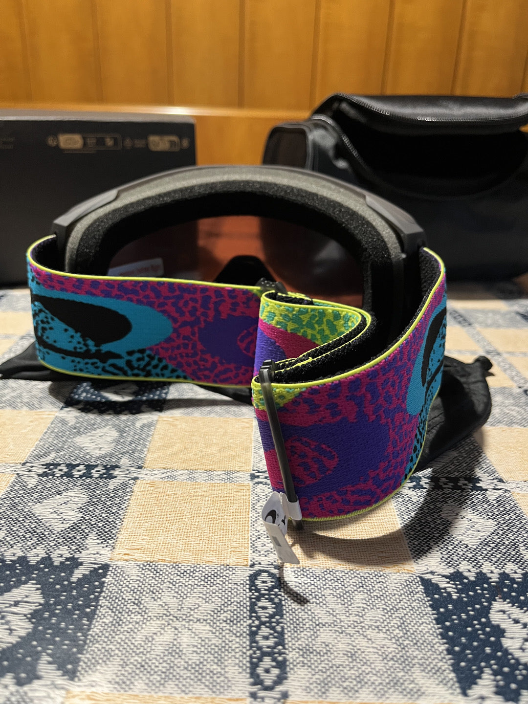 Maschera sci/snowboard Oakley Line Miner tg. L usata