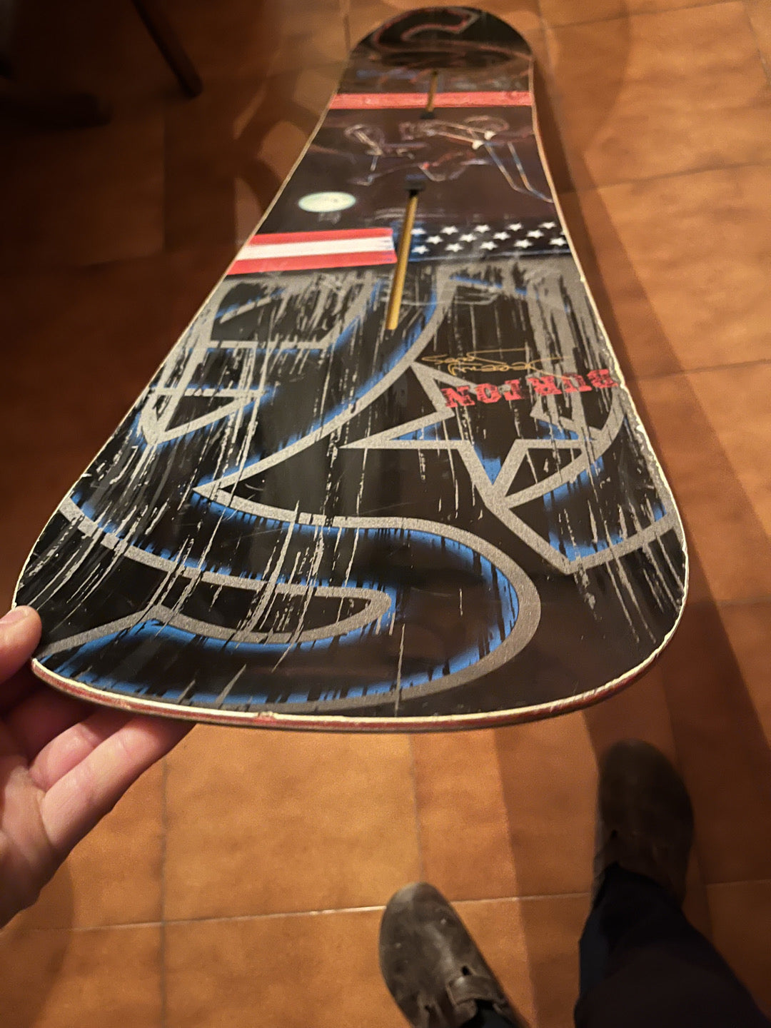 Tavola da snowboard Burton Jeremy Jones 154cm usata (no attacchi)