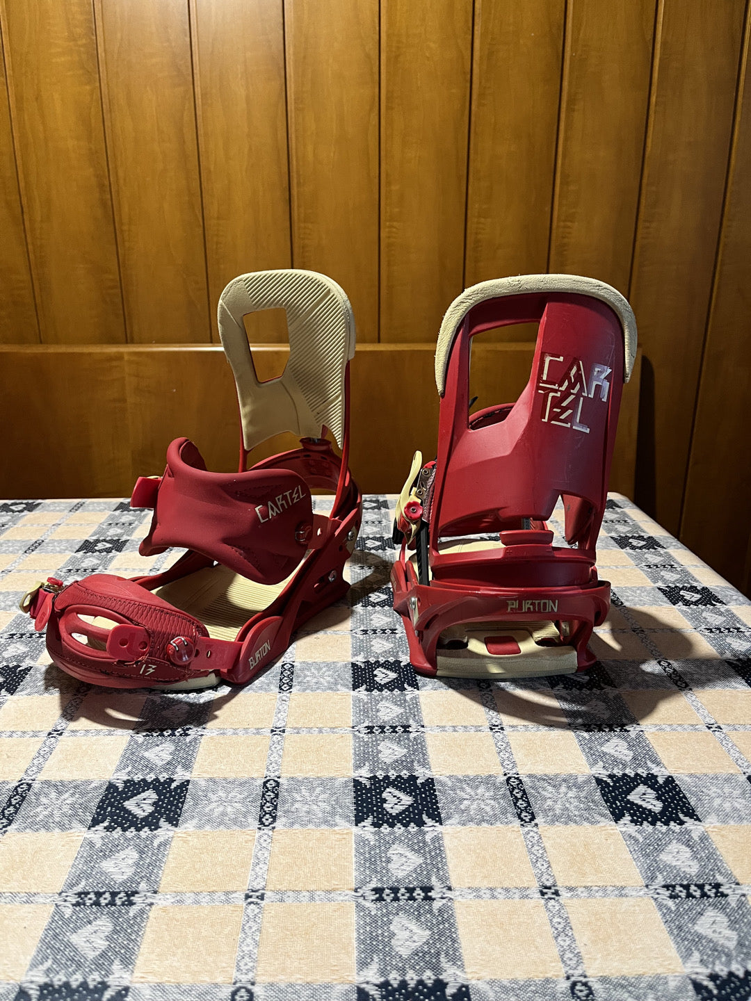 Attacchi da snowboard Burton Cartel Re-Flex tg. M (41-44) usati