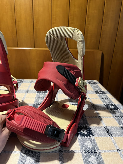 Attacchi da snowboard Burton Cartel Re-Flex tg. M (41-44) usati