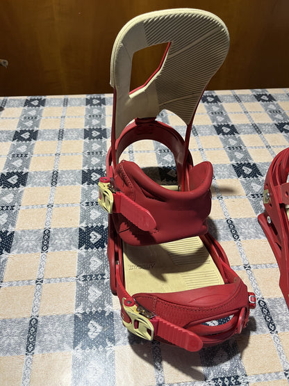 Attacchi da snowboard Burton Cartel Re-Flex tg. M (41-44) usati