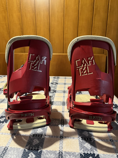 Attacchi da snowboard Burton Cartel Re-Flex tg. M (41-44) usati