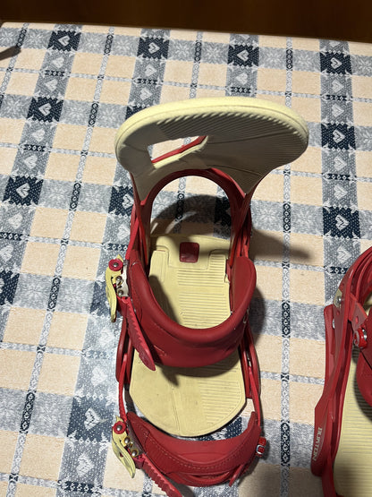 Attacchi da snowboard Burton Cartel Re-Flex tg. M (41-44) usati