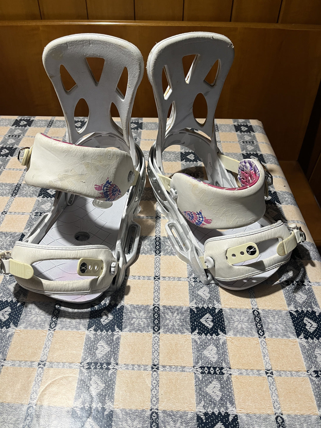 Attacchi snowboard Burton un Inc est 2009 fluo tg. L usati