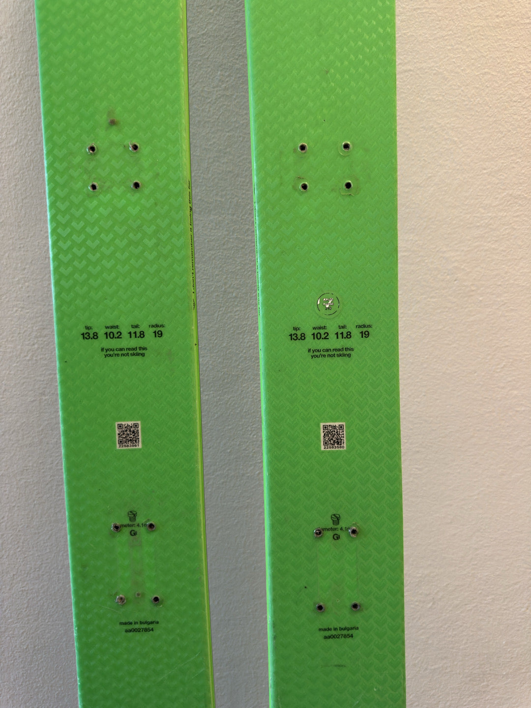 Sci freeride Black Crows Navis 173.4 cm r19 usati