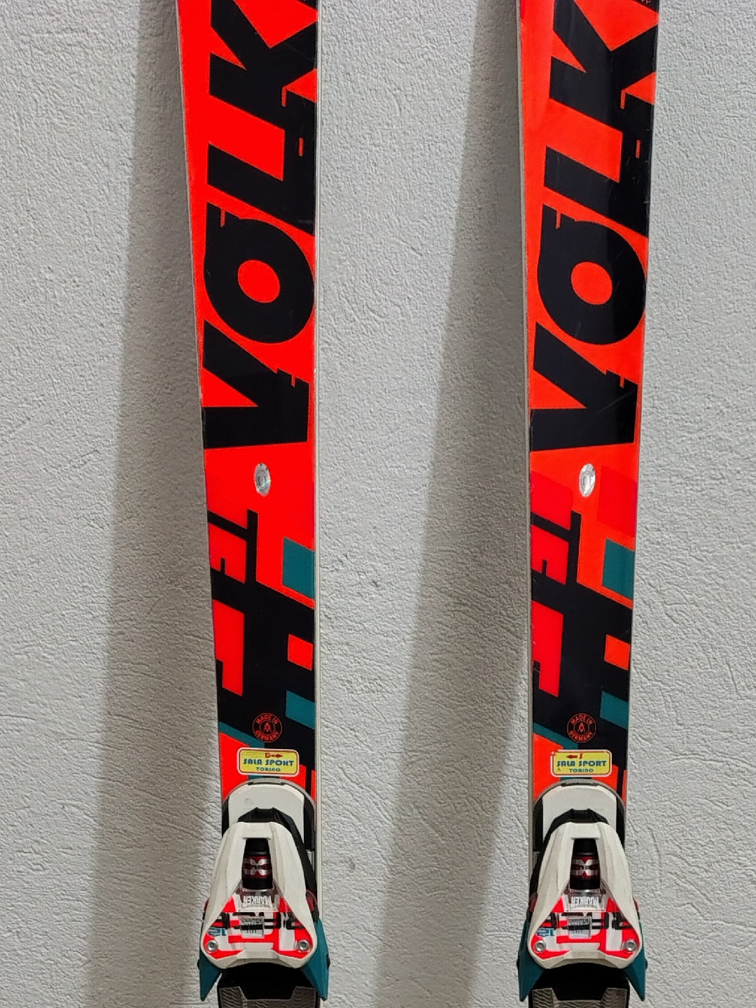 Völkl Racetiger GS World Cup 174cm + Marker Race12 usati – Weply