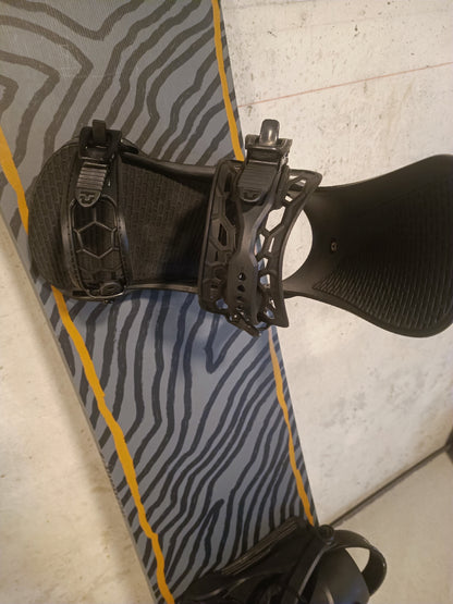 Snowboard usato K2 Standard 147cm e attacchi union str