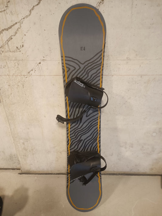 Snowboard usato K2 Standard 147cm e attacchi union str