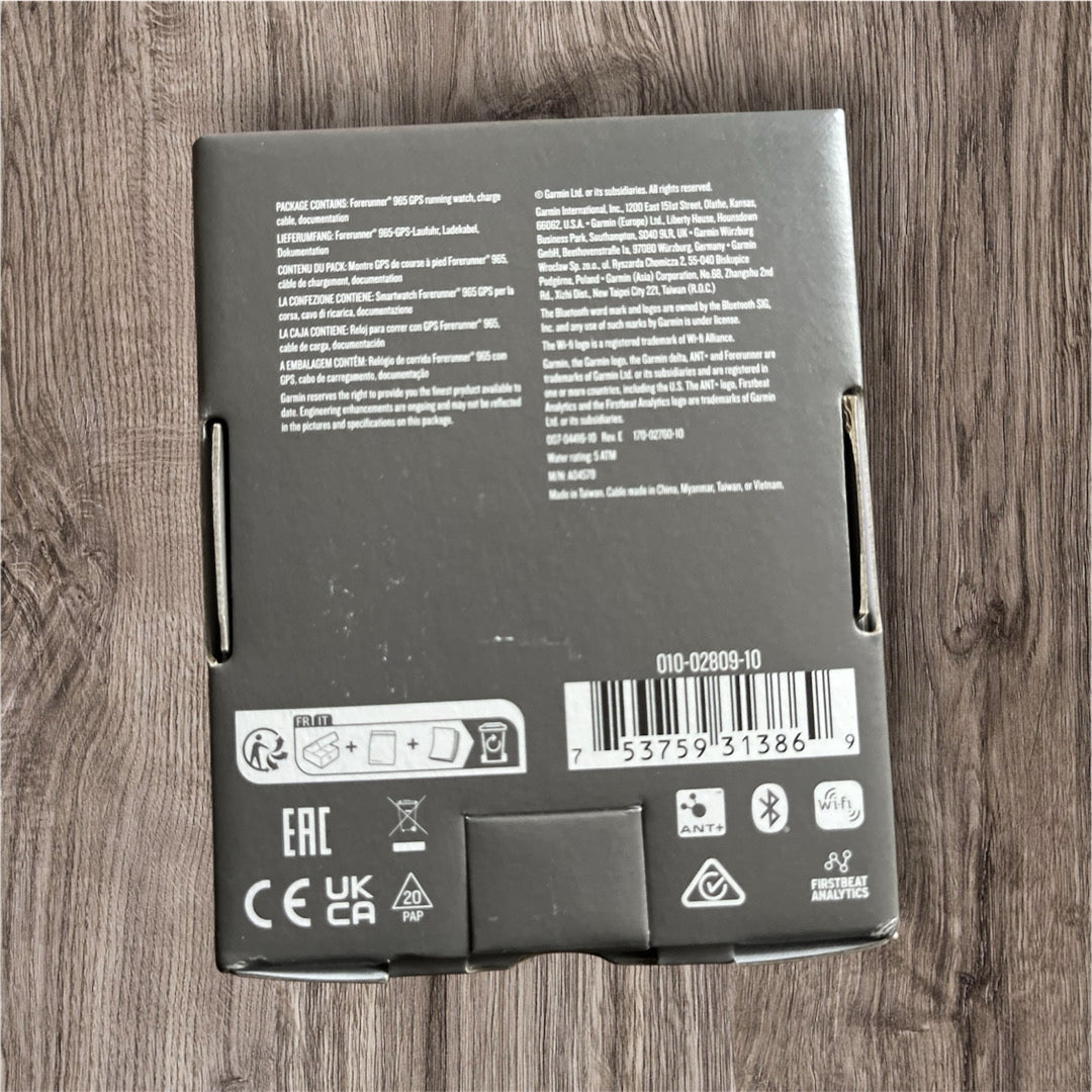 garmin forerunner 965 gps nuovo