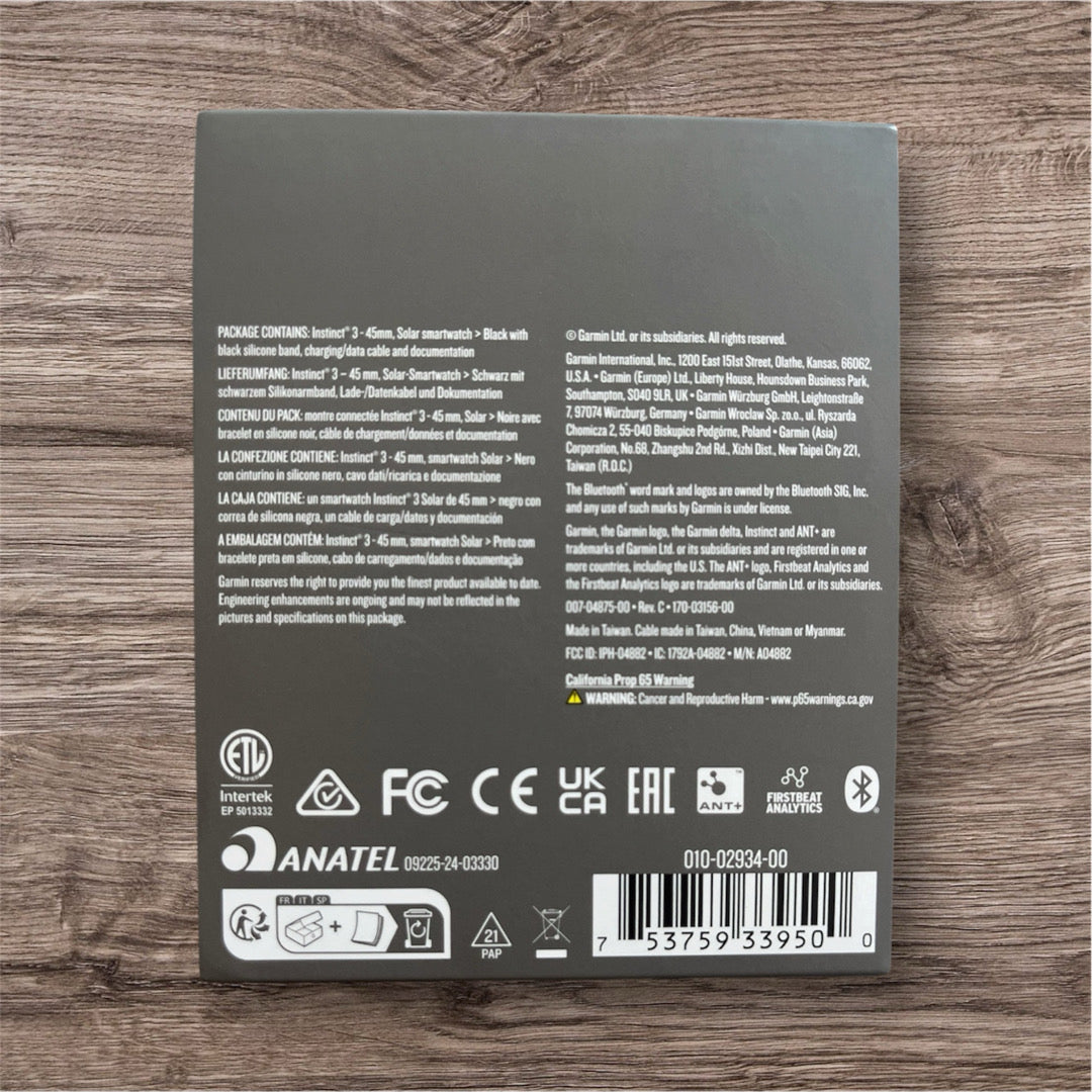 Smartwatch Garmin Instinct 3 solar nuovo