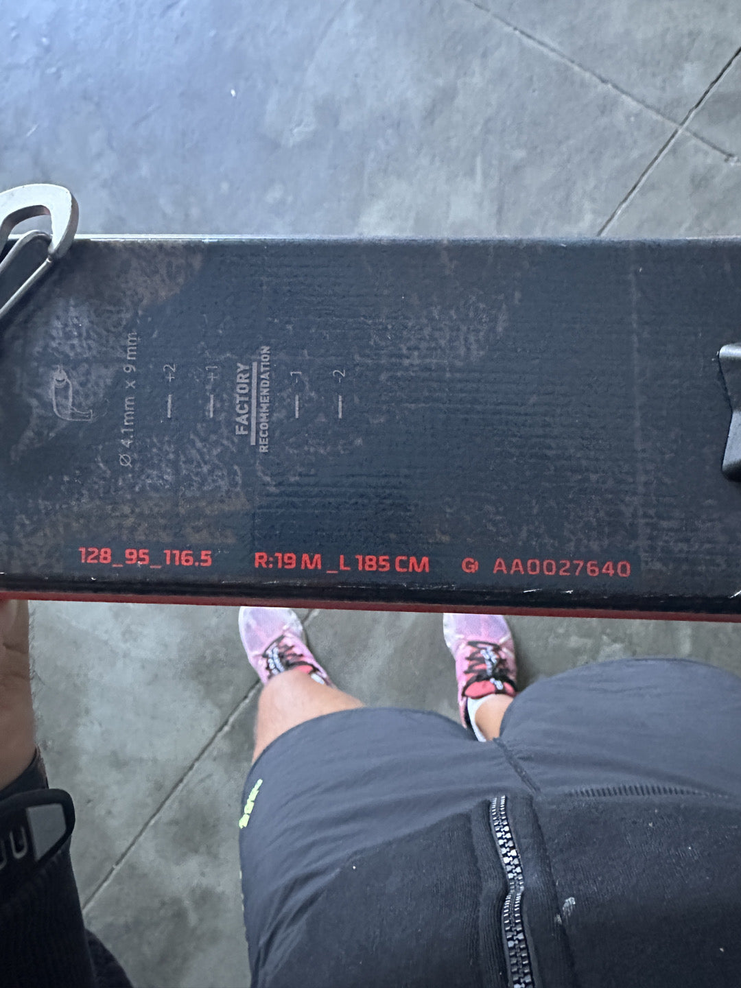 Sci da scialpinismo Atomic Backland 185 cm + attacchi Atomic e pelli