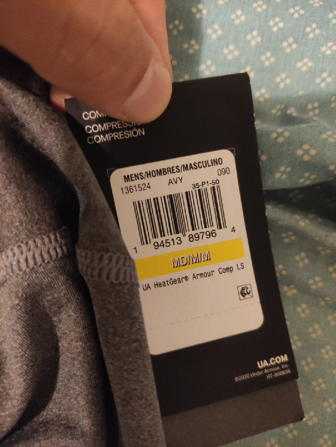 Maglietta manica lunga Under Armour tg. M nuova