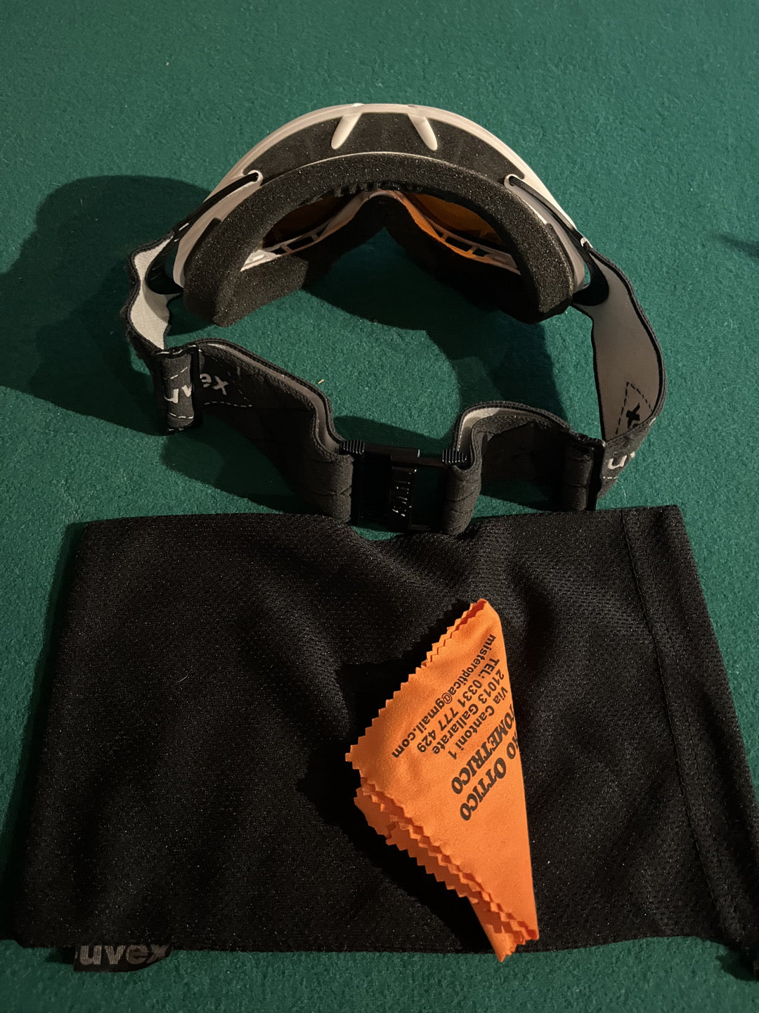 Maschera sci Uvex usata