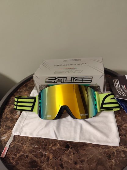 Maschera sci Salice Lenti Zeiss cat. S3 NUOVA