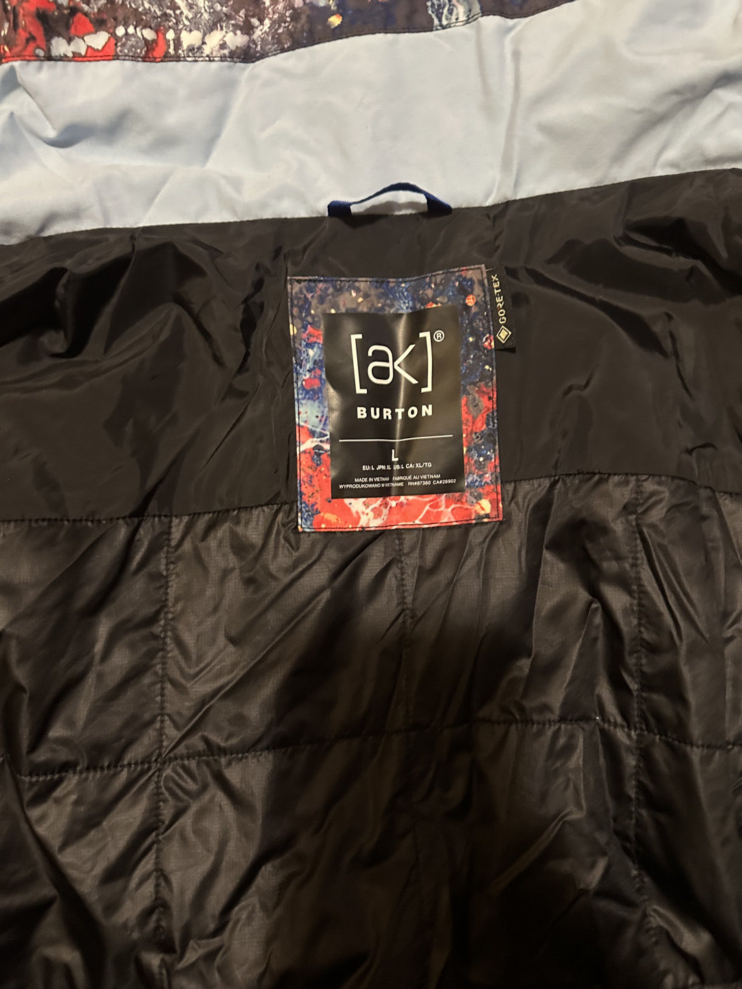 Giacca snowboard Burton AK tg L usata poco