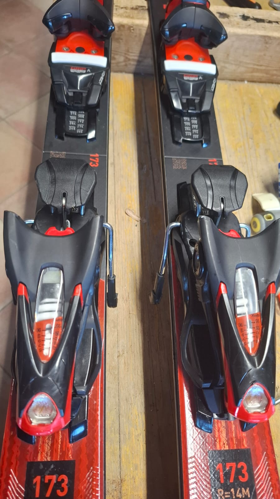 Sci Rossignol Forza 70° V-TITANAL 173cm r 14m usato