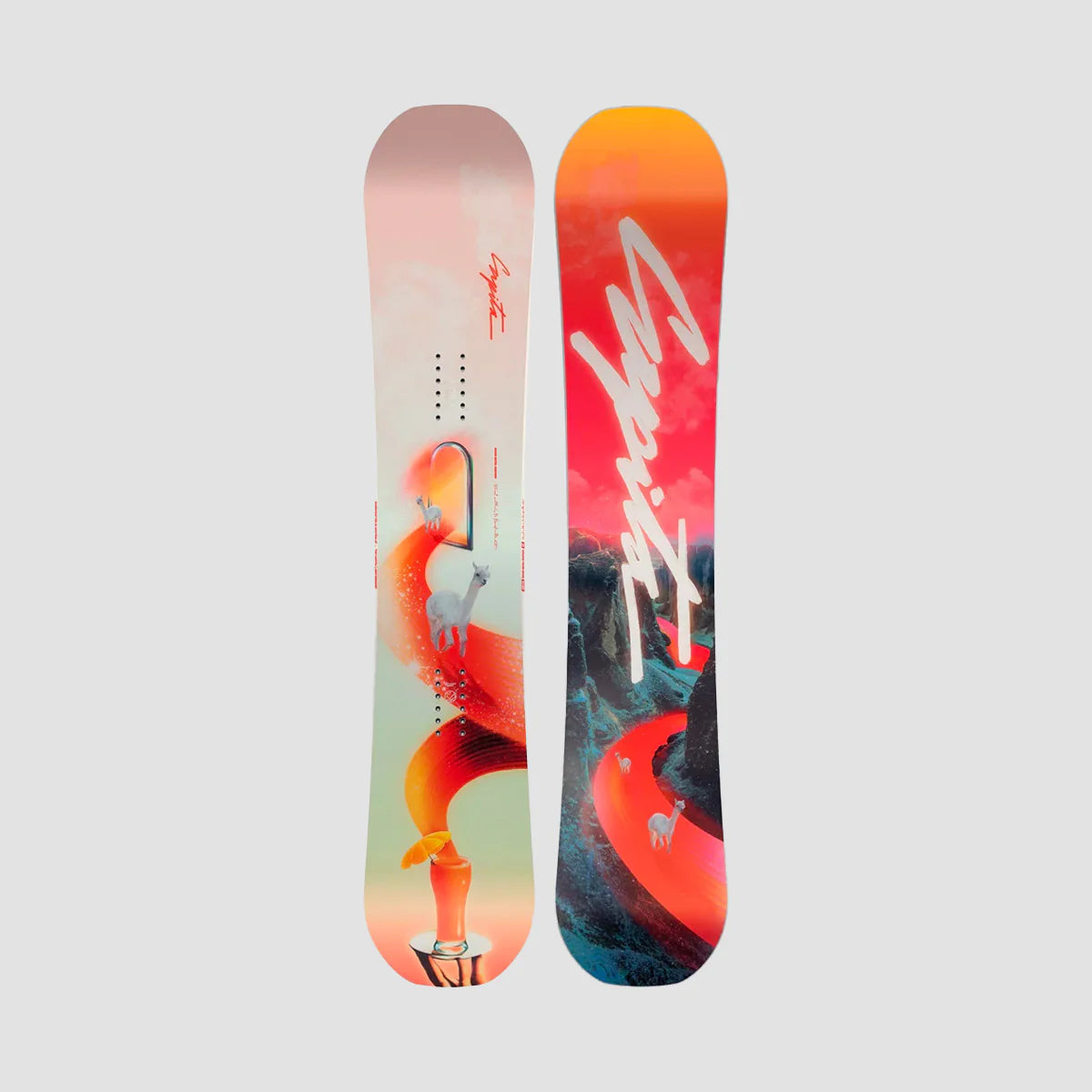 145cm Tavola Snowboard Donna Capita Space Metal Fantasy nuova