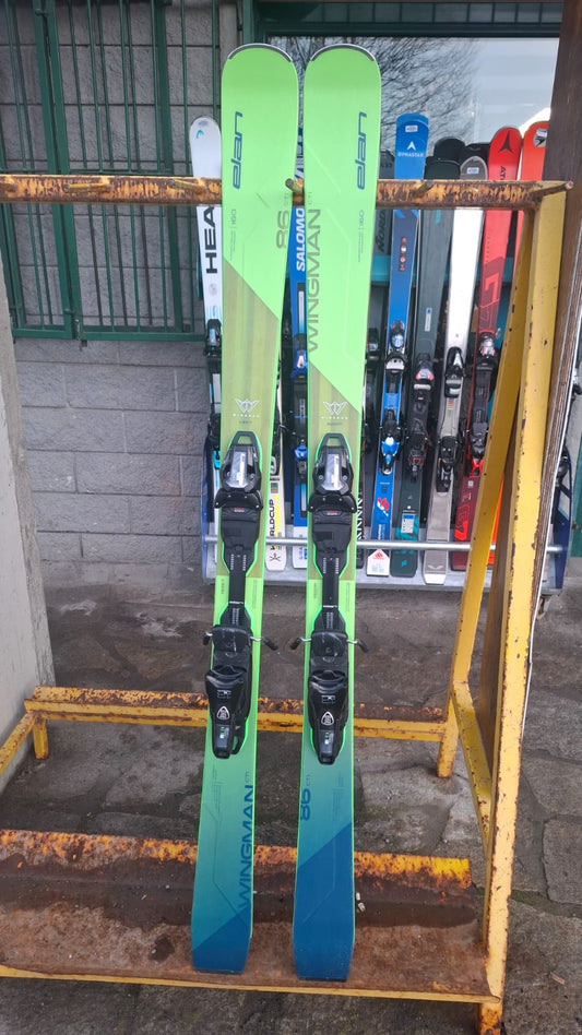 160cm Elan Wingman 86 CTI Fusion X 2023 Sci freeride usato