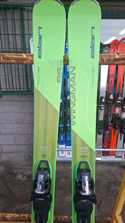 160cm Elan Wingman 86 CTI Fusion X 2023 Sci freeride usato
