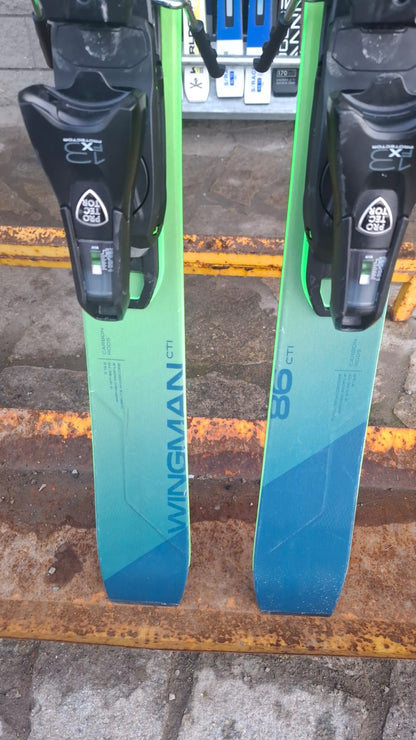 160cm Elan Wingman 86 CTI Fusion X 2023 Sci freeride usato