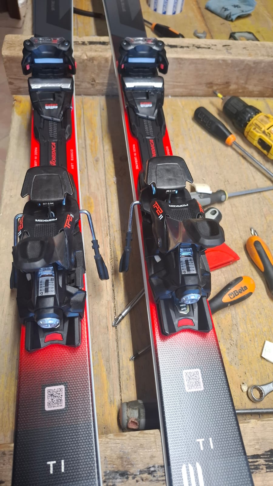 Sci Nordica Spitfire Ti 168cm r15m usati seminuovi