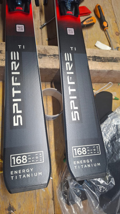 Sci Nordica Spitfire Ti 168cm r15m usati seminuovi