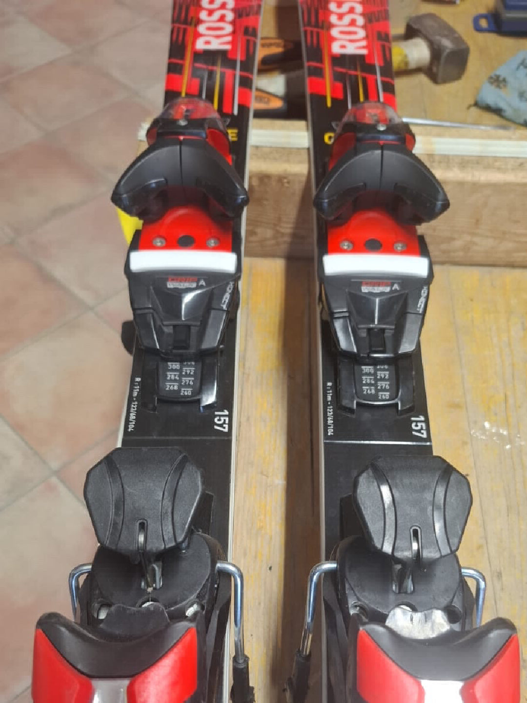 Sci Rossignol Hero Carve C11 157cm r11 usati