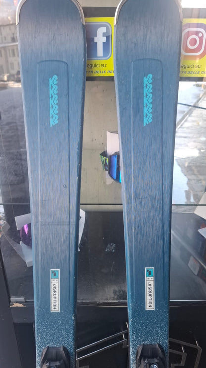 156cm Sci K2 Disruption 76C W Donna usati