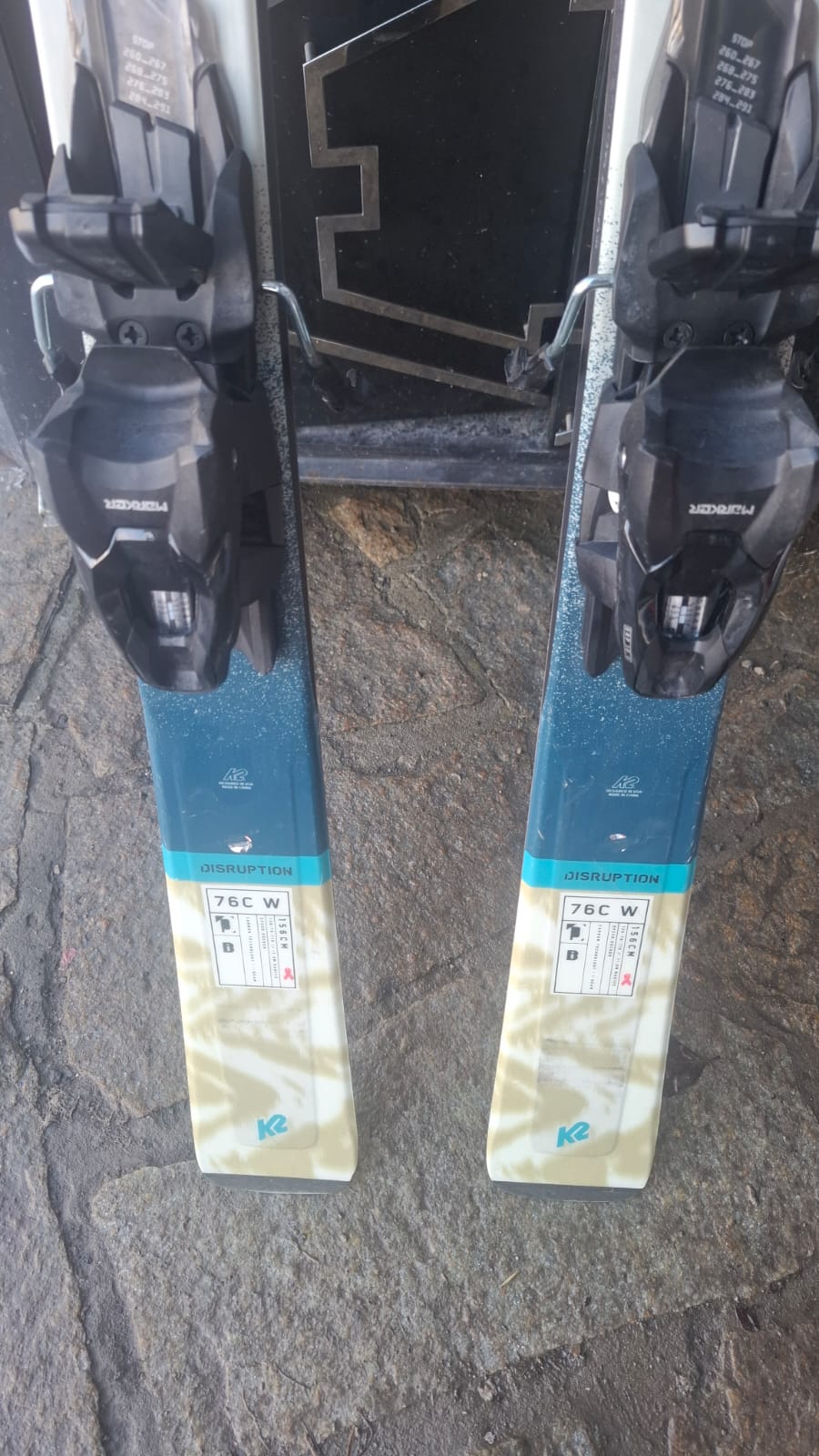 156cm Sci K2 Disruption 76C W Donna usati