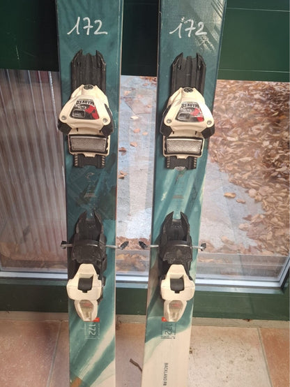 172cm sci freeride Atomic Backland FR r16 usati